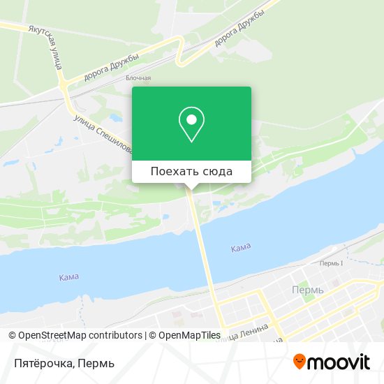 Карта Пятёрочка