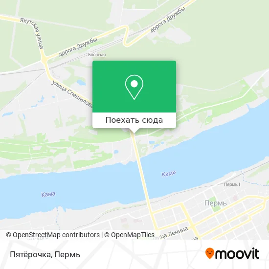 Карта Пятёрочка
