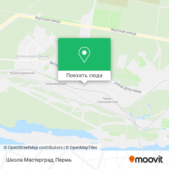 Карта Школа Мастерград