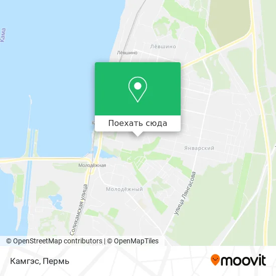 Карта Камгэс