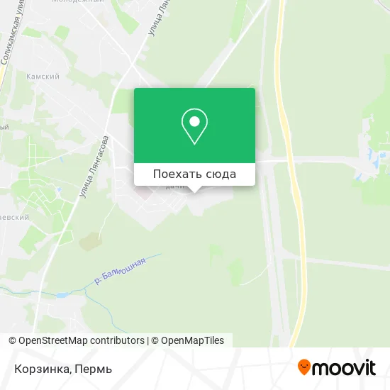 Карта Корзинка
