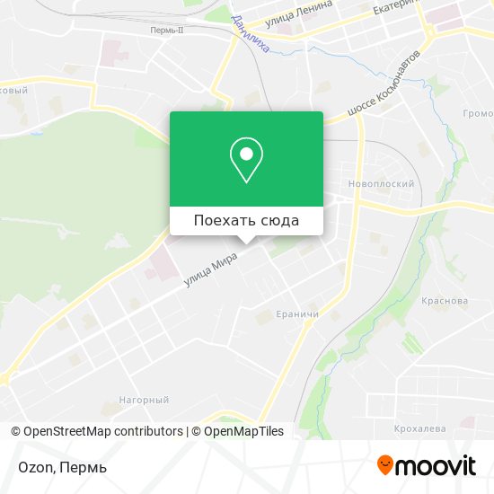 Карта Ozon