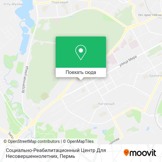 Карта Социально-Реабилитационный Центр Для Несовершеннолетних