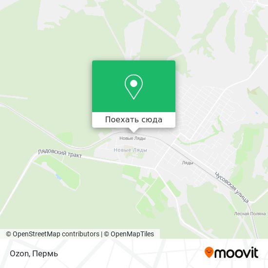 Карта Ozon