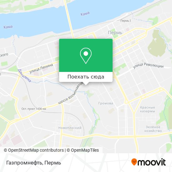 Карта Газпромнефть