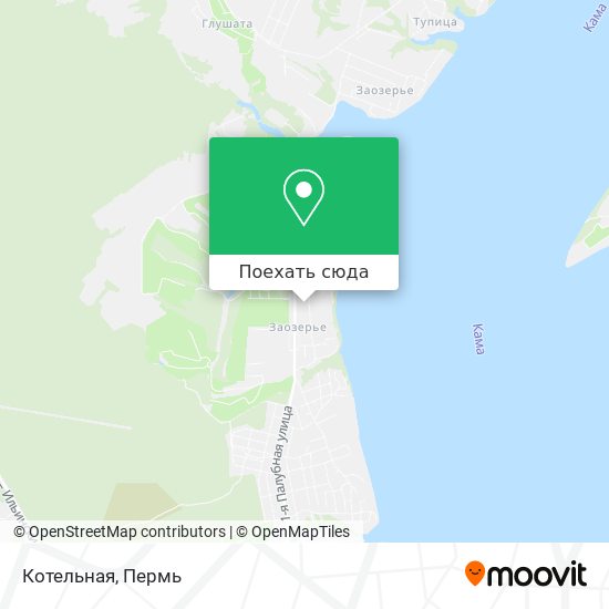 Карта Котельная