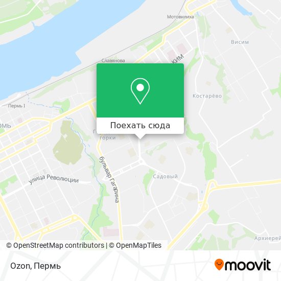 Карта Ozon