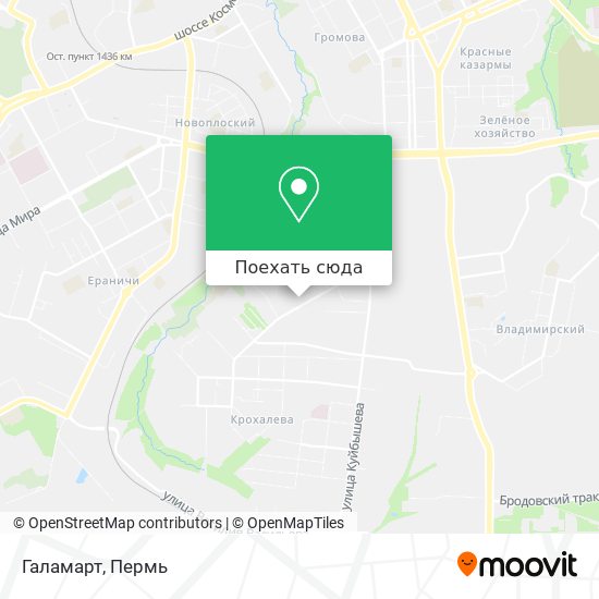 Карта Галамарт
