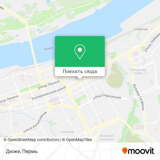 Карта Дюже