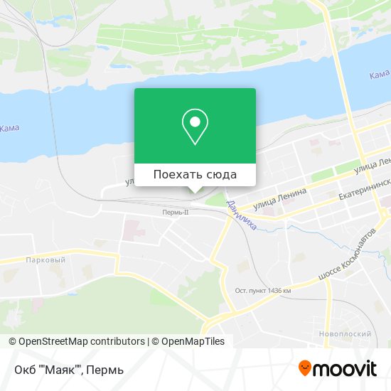 Карта Окб ""Маяк""