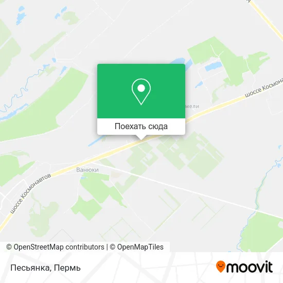 Карта Песьянка