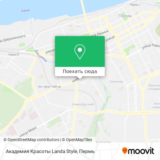 Карта Академия Красоты Landa Style