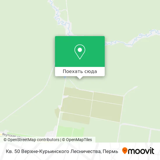 Карта Кв. 50 Верхне-Курьинского Лесничества