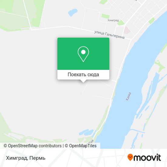 Карта Химград