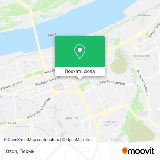 Карта Ozon