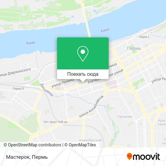 Карта Мастерок