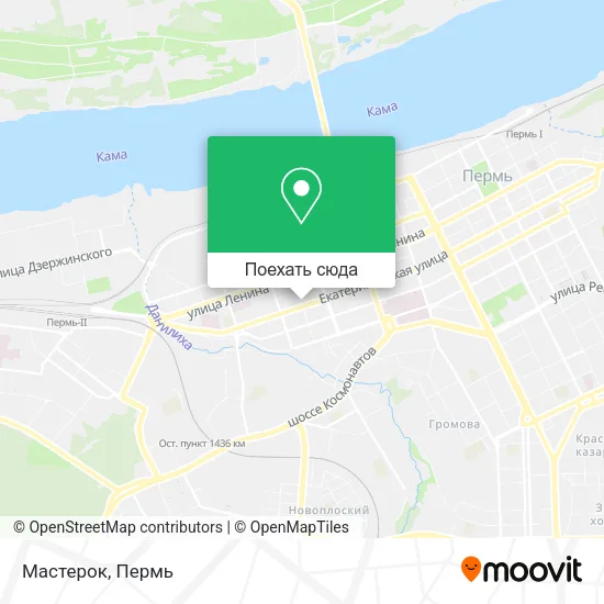 Карта Мастерок