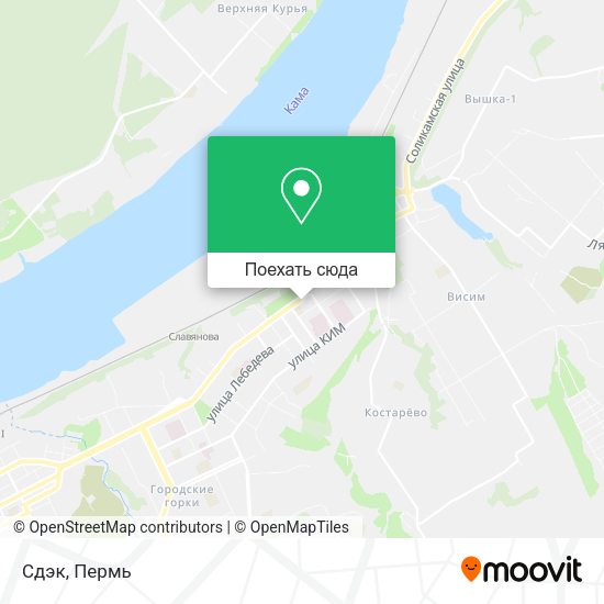 Карта Сдэк