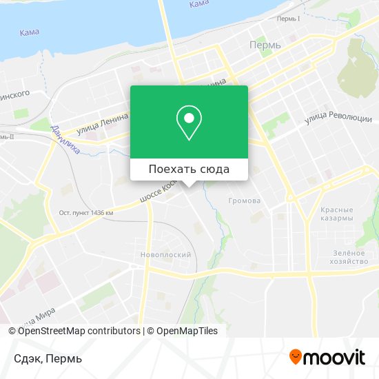 Карта Сдэк