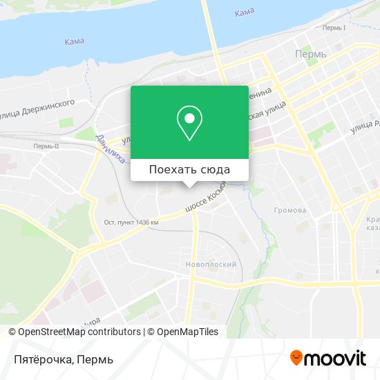 Карта Пятёрочка