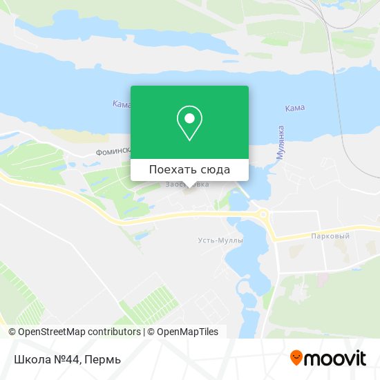Карта Школа №44