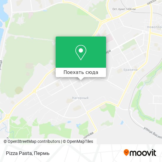Карта Pizza Pasta