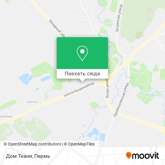 Карта Дом Ткани