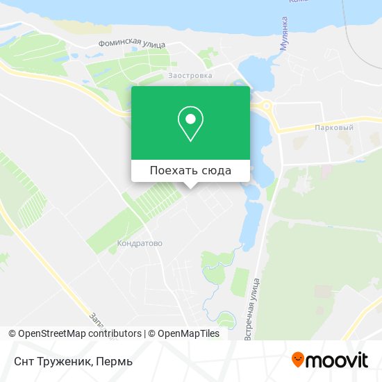 Карта Снт Труженик