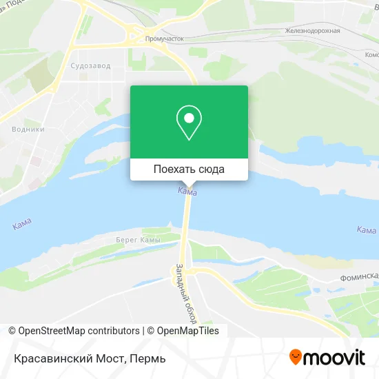 Карта Красавинский Мост