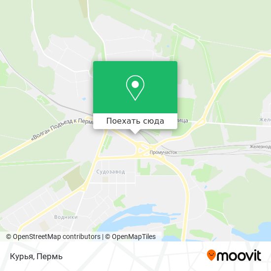 Карта Курья