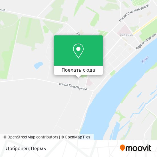 Карта Доброцен