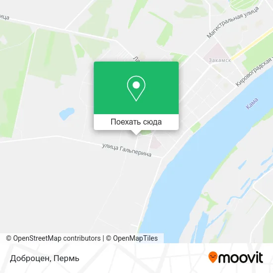 Карта Доброцен