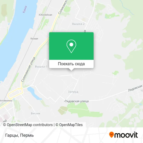 Карта Гарцы