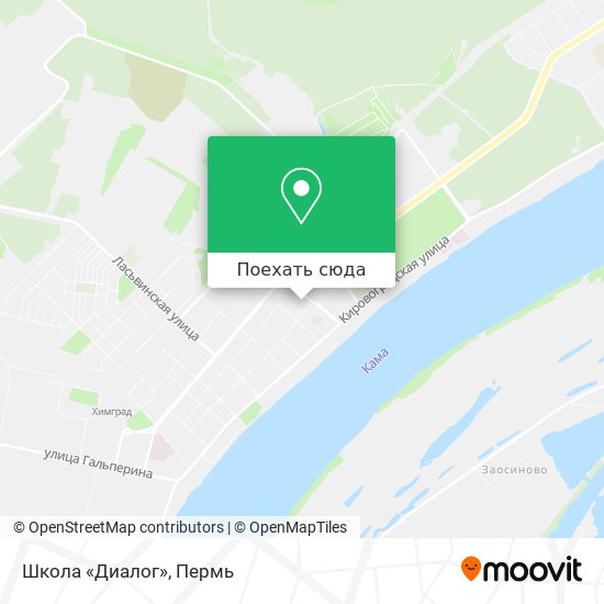 Карта Школа «Диалог»