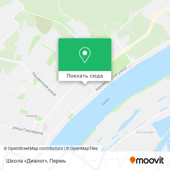 Карта Школа «Диалог»
