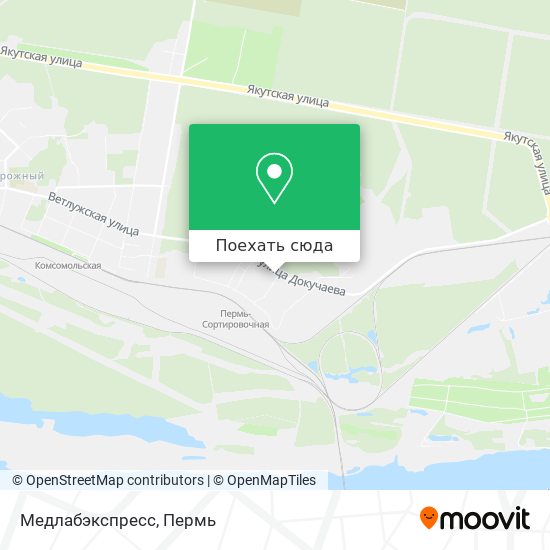 Карта Медлабэкспресс