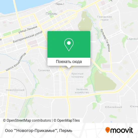 Карта Ооо ""Новогор-Прикамье""