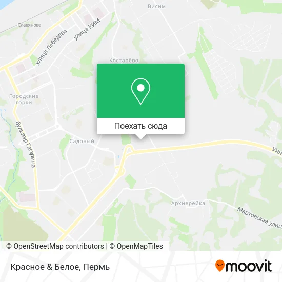 Карта Красное & Белое