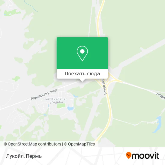 Карта Лукойл