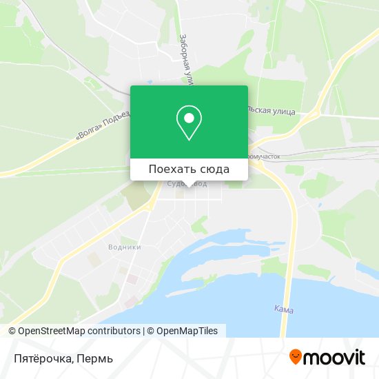 Карта Пятёрочка