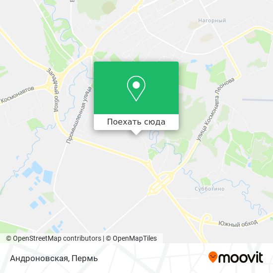 Карта Андроновская