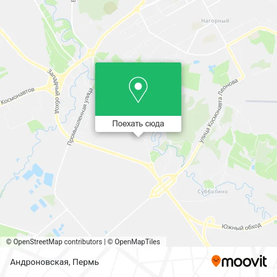 Карта Андроновская