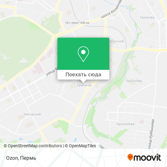 Карта Ozon