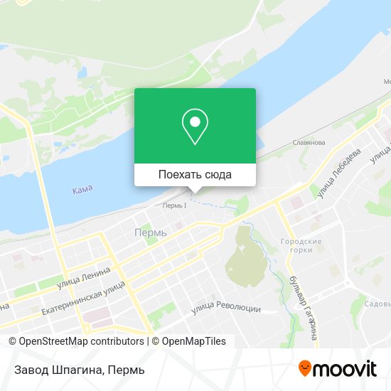 Карта Завод Шпагина