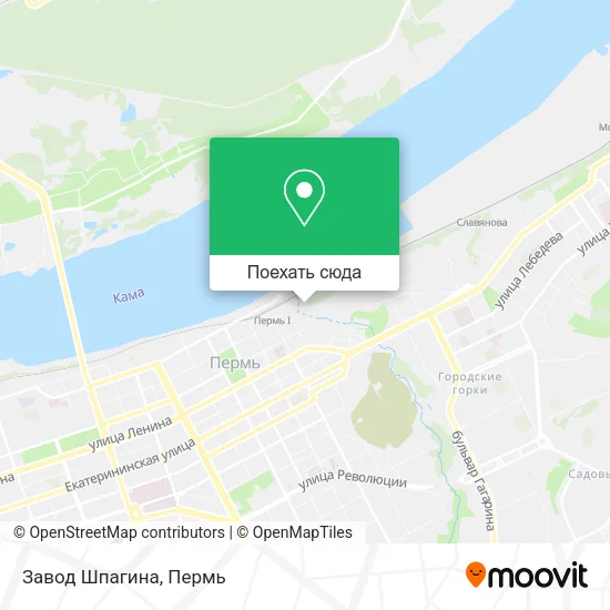 Карта Завод Шпагина