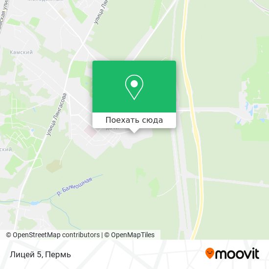 Карта Лицей 5