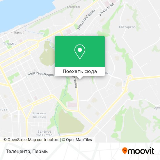 Карта Телецентр