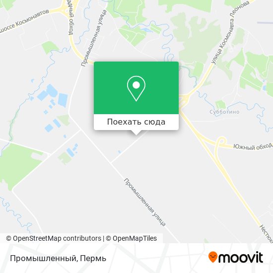 Карта Промышленный
