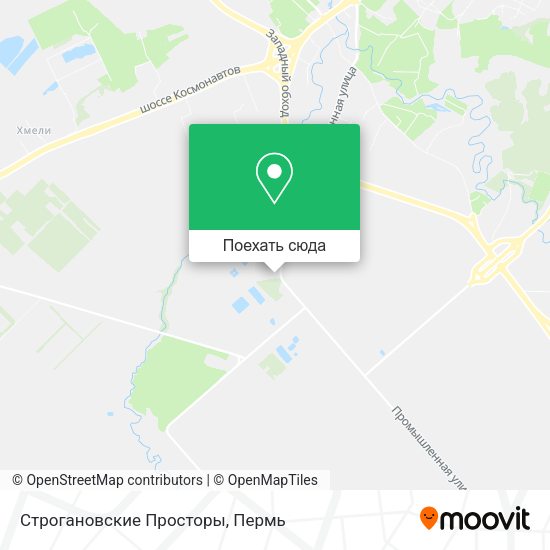 Карта Строгановские Просторы