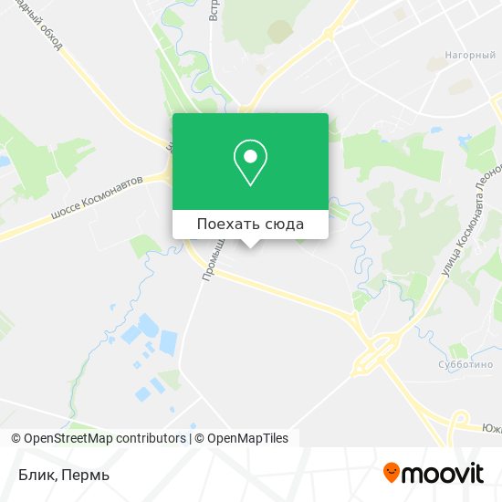 Карта Блик